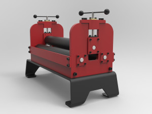 sheet metal roller Modelo 3D