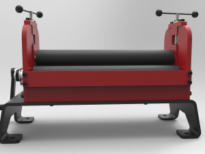 sheet metal roller Model 3D