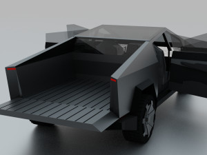 tesla cybertruck 3D Модель