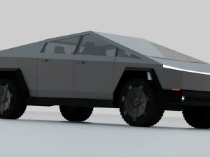 tesla cybertruck 3D Model