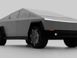 tesla cybertruck 3D Model