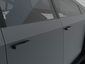 tesla cybertruck 3Dモデル