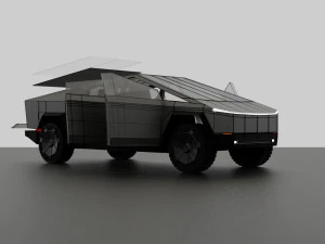 tesla cybertruck 3D Model