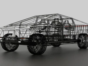 tesla cybertruck 3D Model