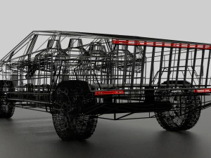tesla cybertruck 3D Model
