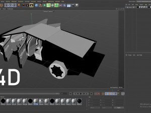tesla cybertruck -black- 3D Модель
