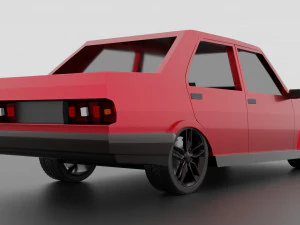 tofaş şahin 3D Model