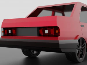 tofaş şahin 3D Model