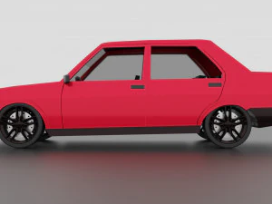 tofaş şahin 3D Model