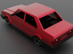 tofaş şahin 3D Model