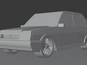 tofaş şahin 3D Model