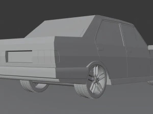 tofaş şahin 3D Model