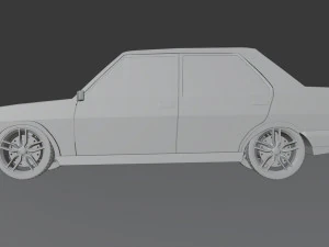 tofaş şahin 3D Model
