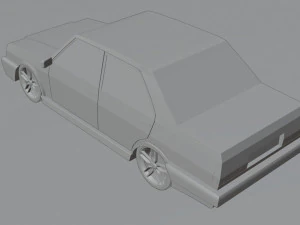 tofaş şahin 3D Model