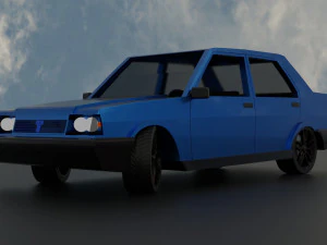 tofaş şahin 3D Model