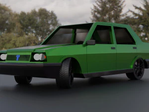 tofaş şahin 3D Model