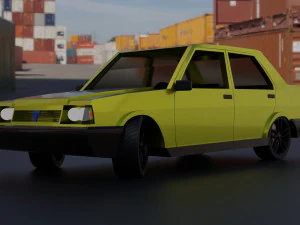 tofaş şahin 3D Model