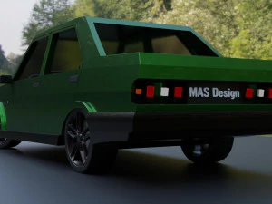 tofaş şahin 3D Model