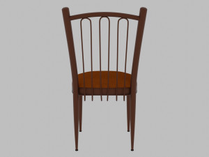 chair-restaurant Modello 3D