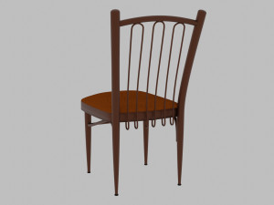 chair-restaurant Modello 3D