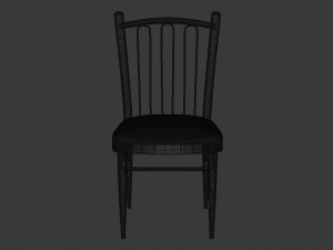 chair-restaurant Modello 3D