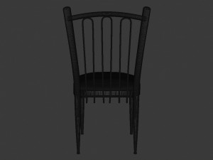 chair-restaurant Modello 3D