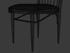 chair-restaurant Modello 3D