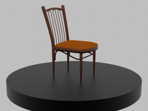 chair-restaurant Modello 3D