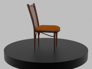 chair-restaurant Modello 3D