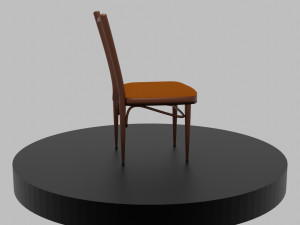chair-restaurant Modello 3D
