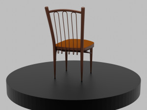 chair-restaurant Modello 3D