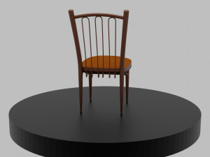 chair-restaurant Modello 3D