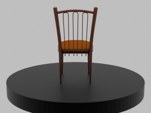 chair-restaurant Modello 3D