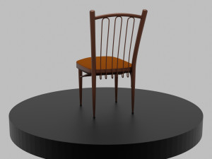 chair-restaurant Modello 3D