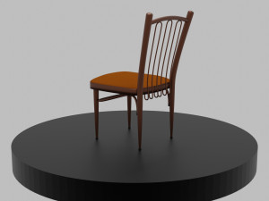 chair-restaurant Modello 3D