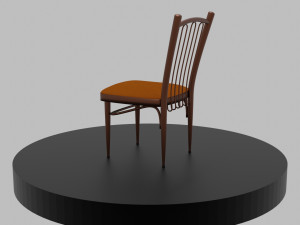 chair-restaurant Modello 3D