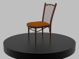 chair-restaurant Modello 3D