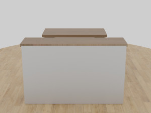 table set - office 3D Model
