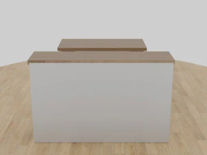 table set - office 3D Model