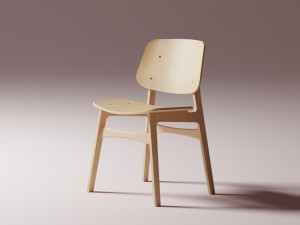 Chair High Detail 3D Model
