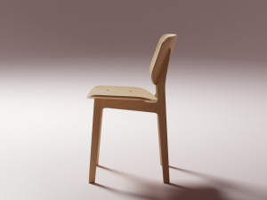 Chair High Detail 3D Model