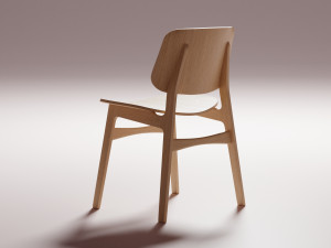 Chair High Detail 3D Model