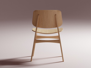 Chair High Detail 3D Model