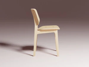 Chair High Detail 3D Model