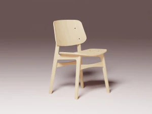Chair High Detail 3D Model
