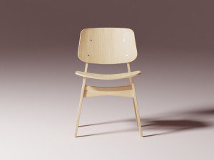 Chair High Detail 3D Model