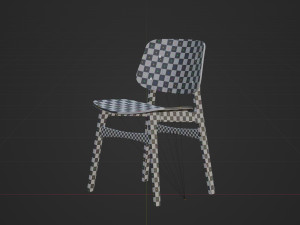 Chair High Detail 3D Model