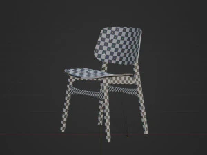 Chair High Detail 3D Model