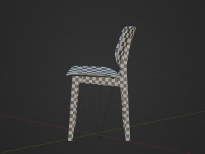 Chair High Detail 3D Model
