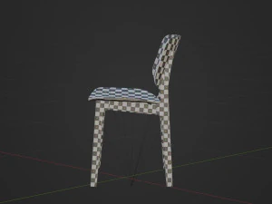 Chair High Detail 3D Model